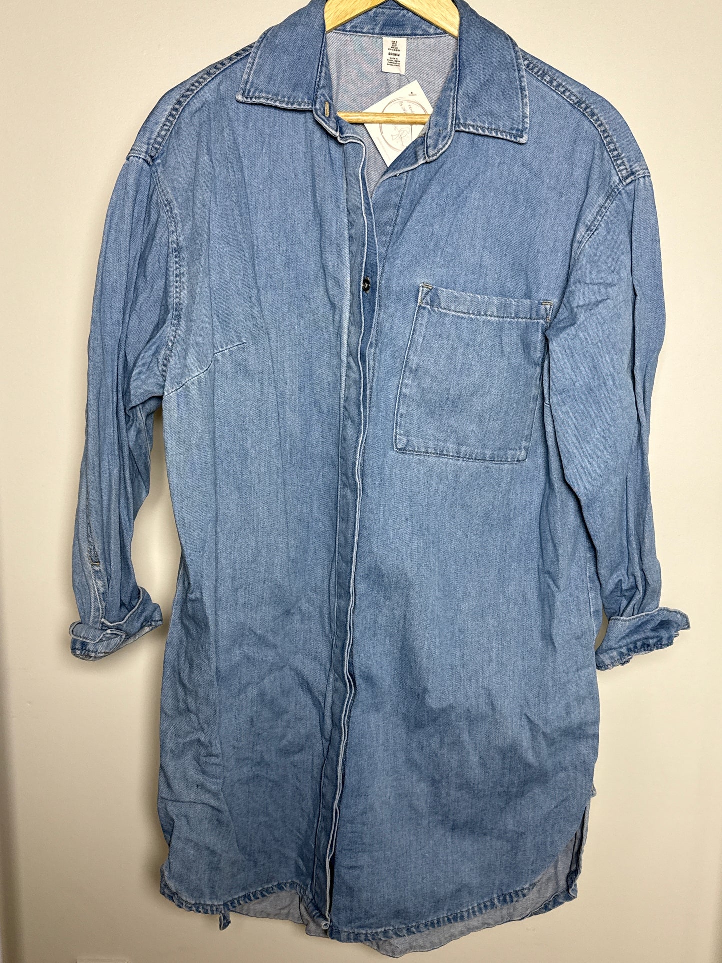 H&M | ROBE CHEMISE OVERSIZED S