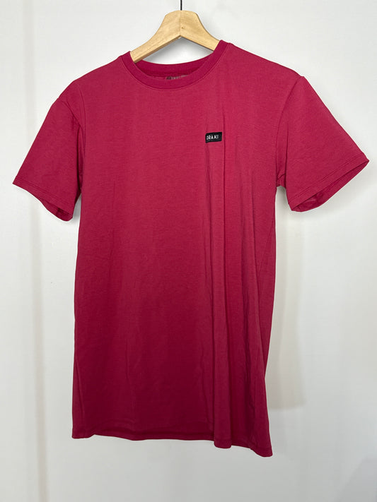 ORAKI | TSHIRT TUNIQUE FRAMBOISE XS/S