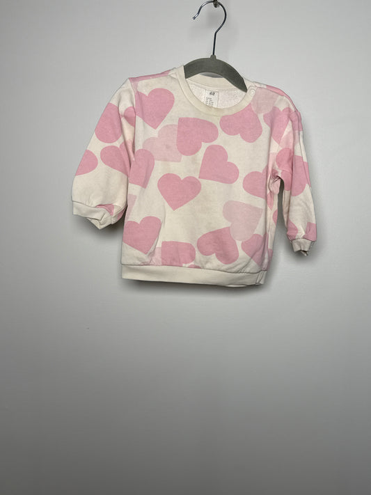 H&M | CREWNECK 9-12M * IMPARFAIT