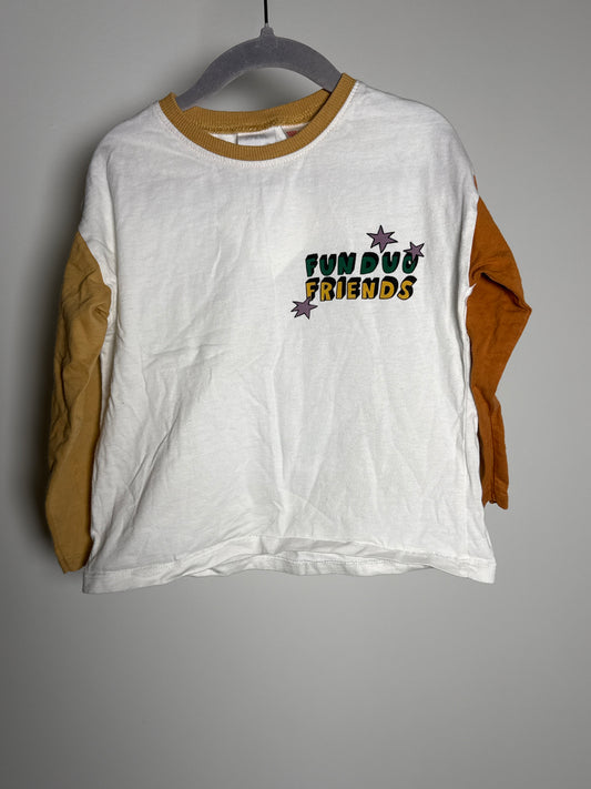 ZARA | MANCHE LONGUE 4T