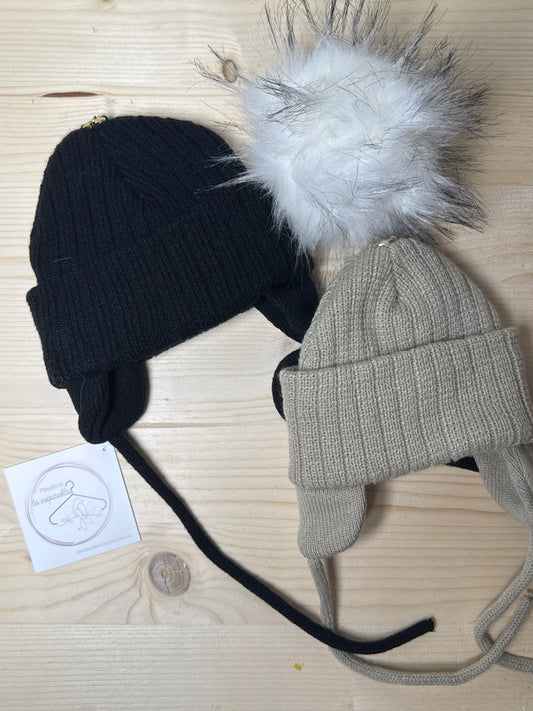 MPOMPON | LOT 2 TUQUES + POMPON