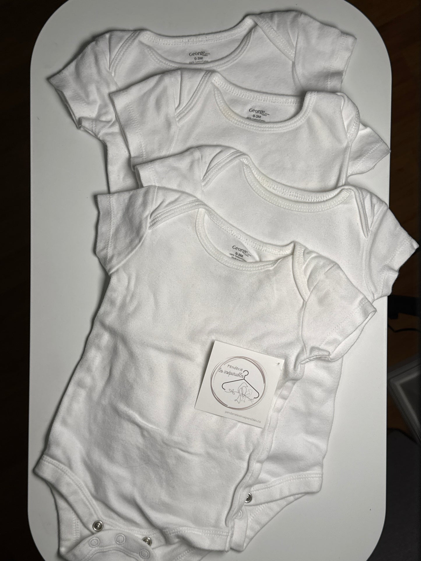 GEORGES | LOT 4 CACHE COUCHE 0-3M