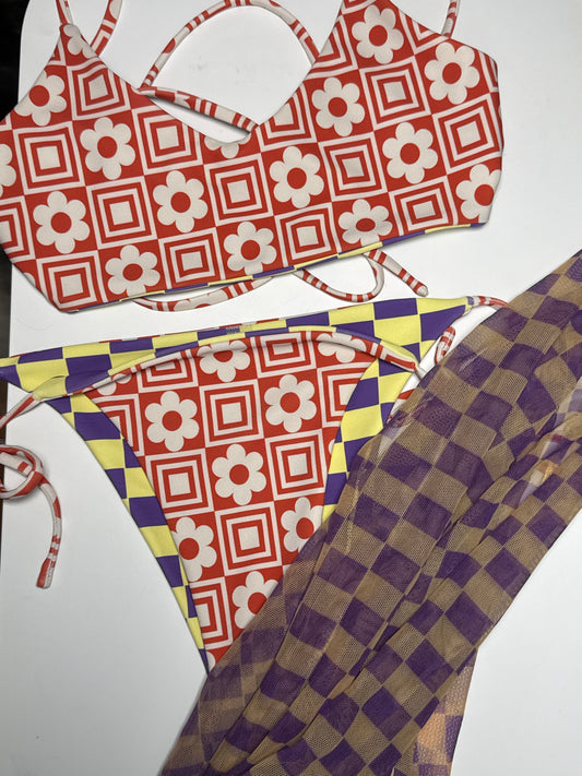 POP UNDERWEAR | BIKINI 3 MORCEAUX S *NEUF