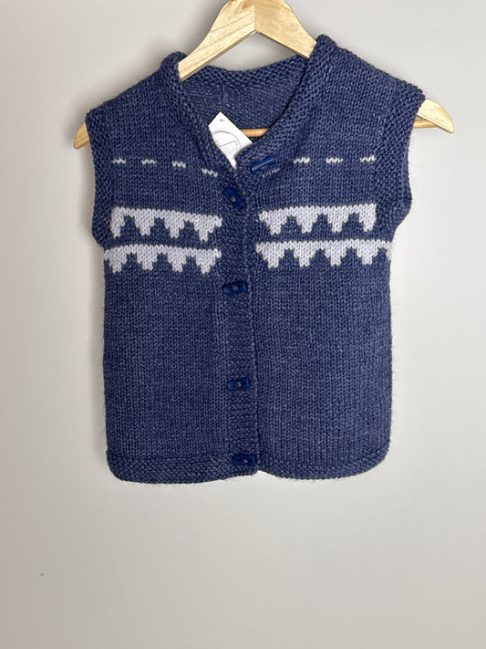 LAINE TRICOTÉ À LA MAIN ÉQUIVALENT 7-8A